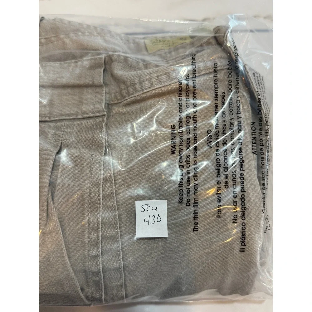 Cabela's 7-Pocket Hiker Cargo Pants Men's 40 Khaki Outdoor Hiking Utility
